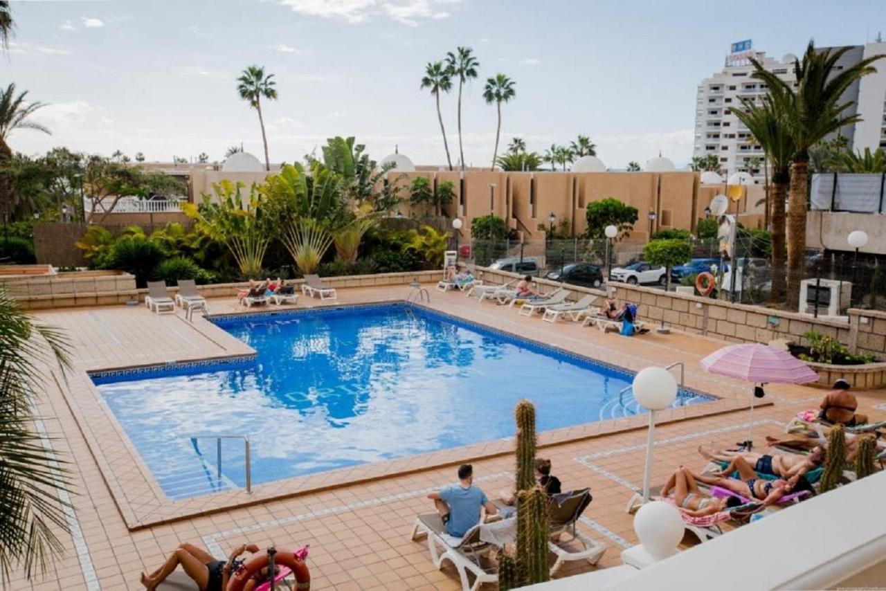 319 Modern Accommodation,Sea View, Wi Fi And Pool Playa de las Americas  Exterior photo