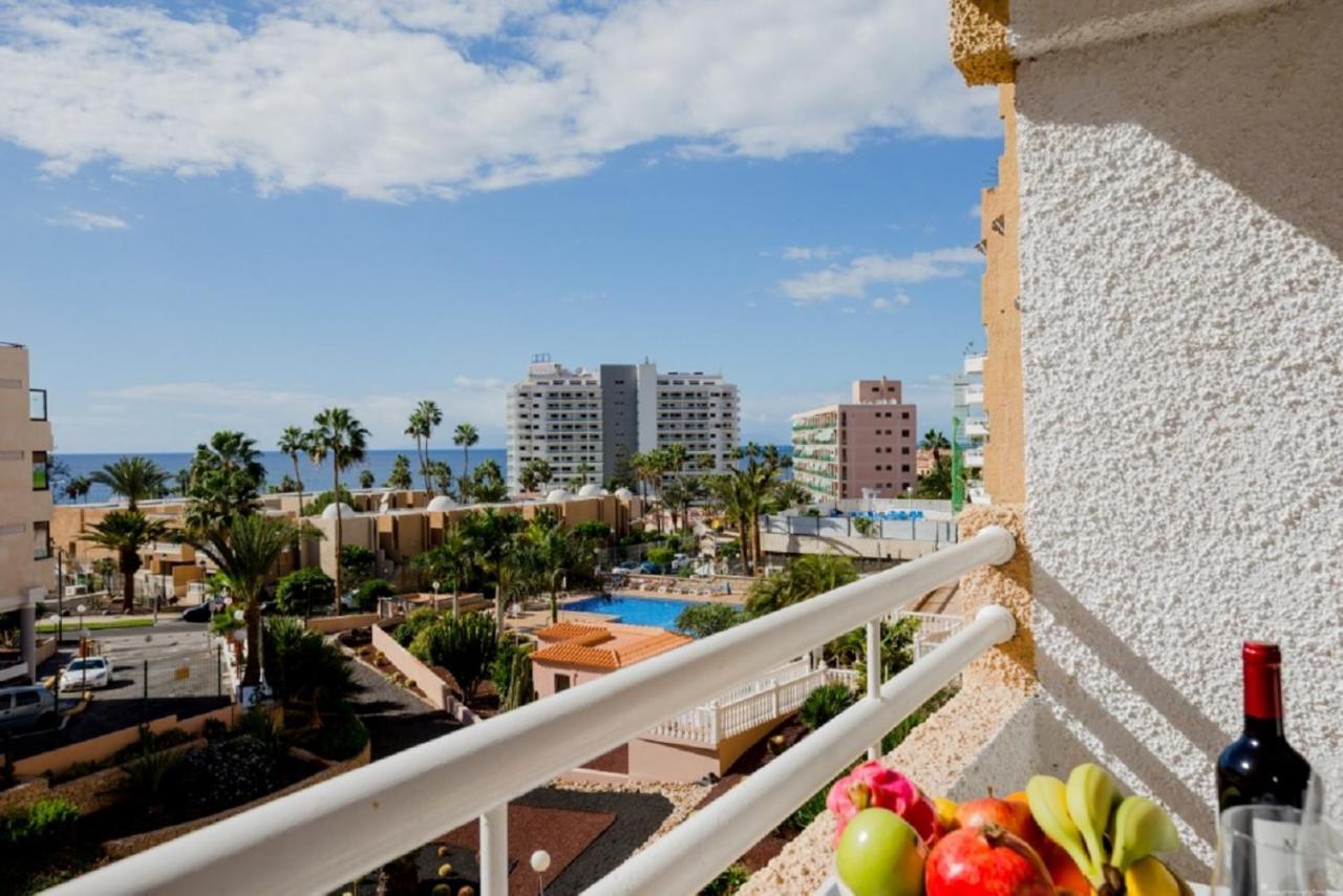 319 Modern Accommodation,Sea View, Wi Fi And Pool Playa de las Americas  Exterior photo